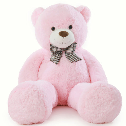 Giant 4Ft Pink Teddy Bear Perfect Gift for Her