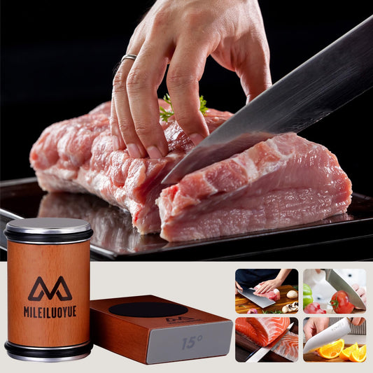 Knife Sharpener Tool 15°/20° Ceramic Rolling Kit