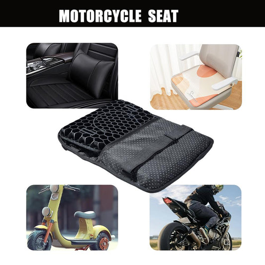 3D Gel Honeycomb Motorcycle Seat Cushion