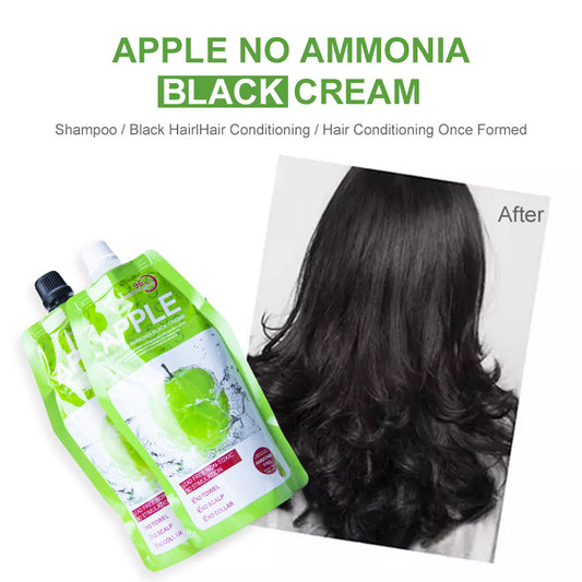 Natural Hair Color Apple Cream