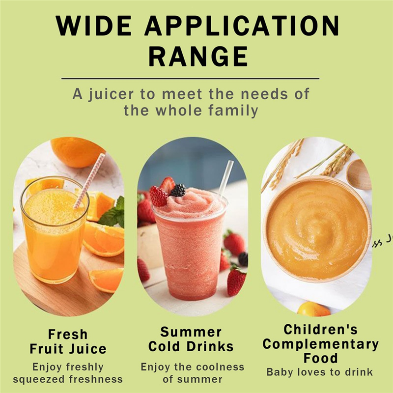 Portable Electric Juice Cup Multi-function Fruit Juicer