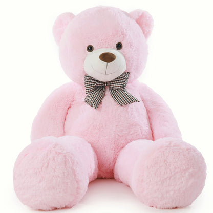 Giant 4Ft Pink Teddy Bear Perfect Gift for Her