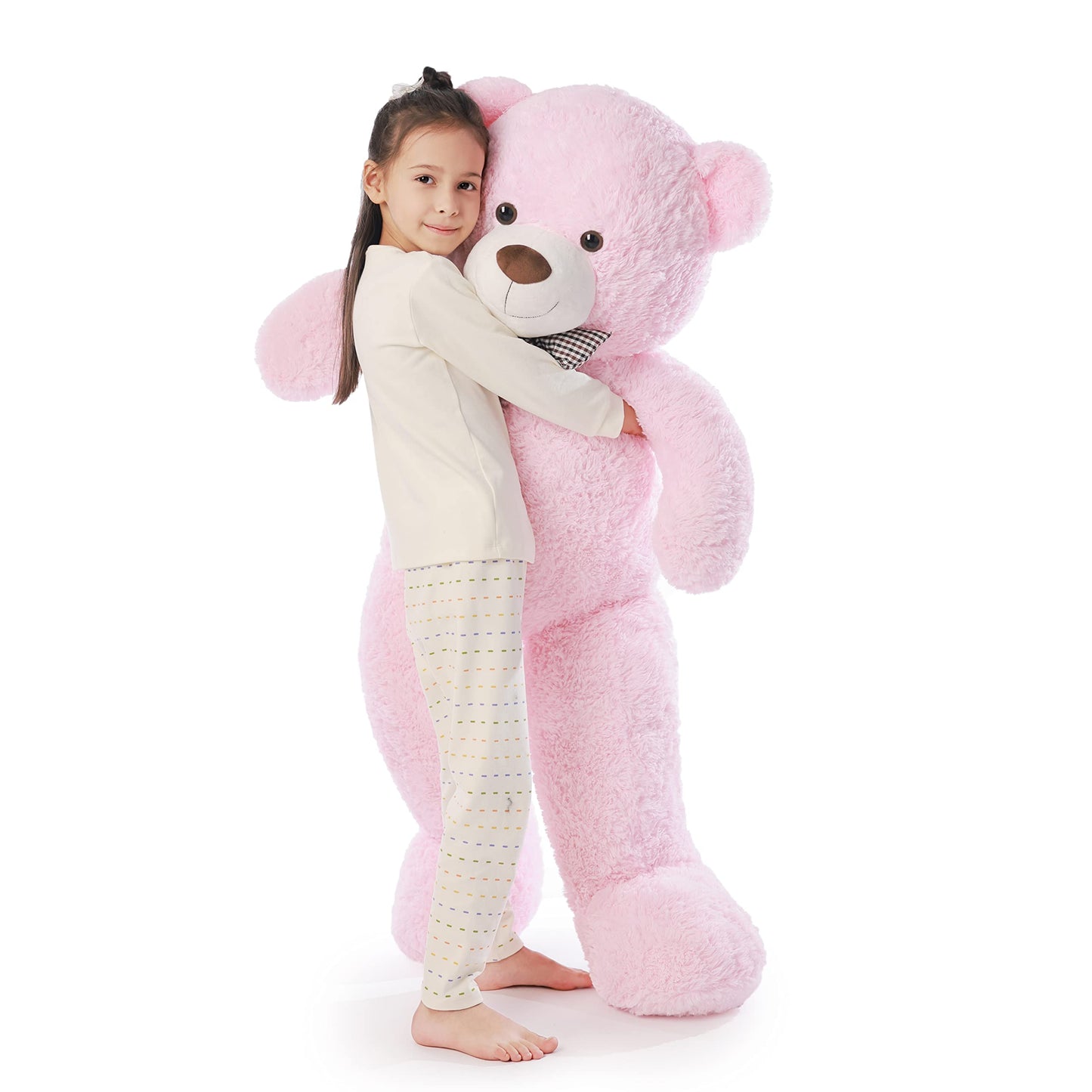 Giant 4Ft Pink Teddy Bear Perfect Gift for Her