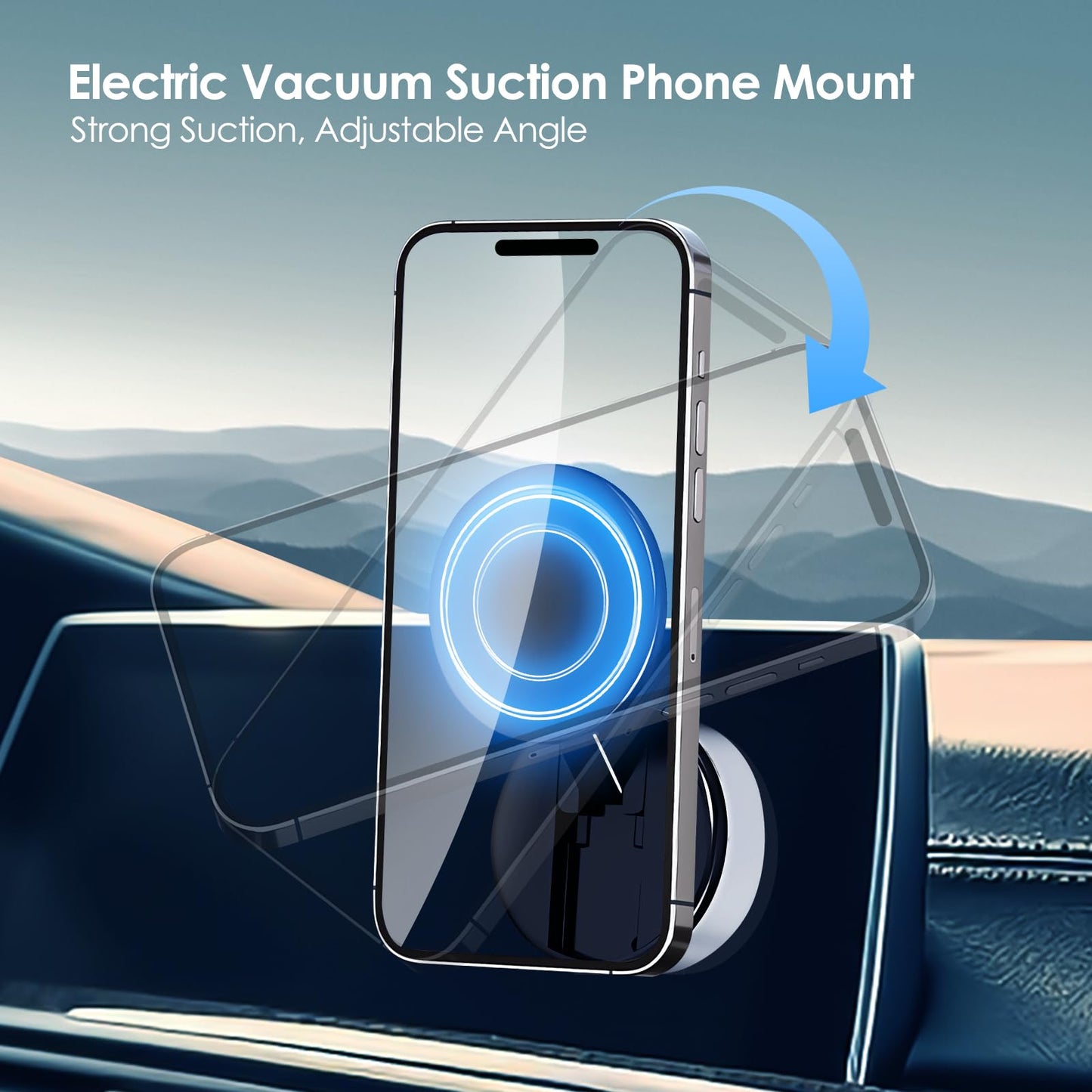Magnetic Suction Car Phone Mount