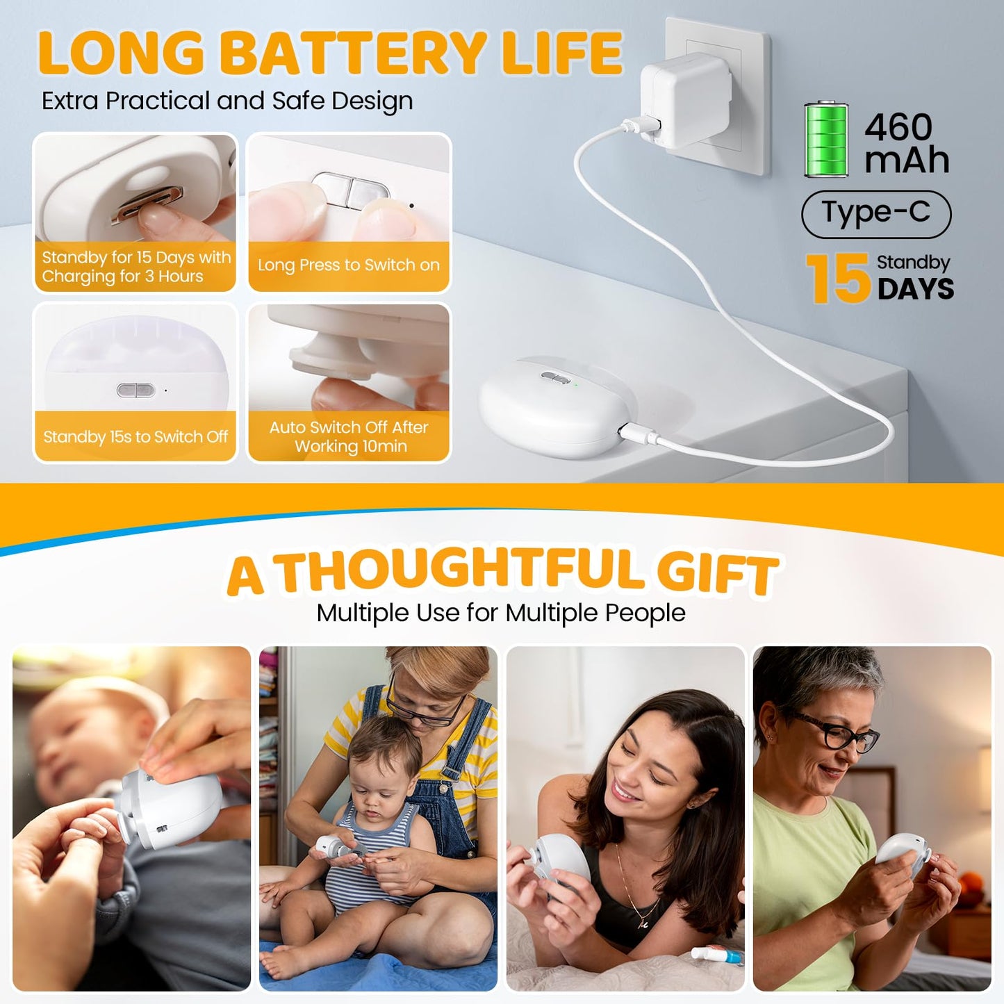 Electric Nail Grinde