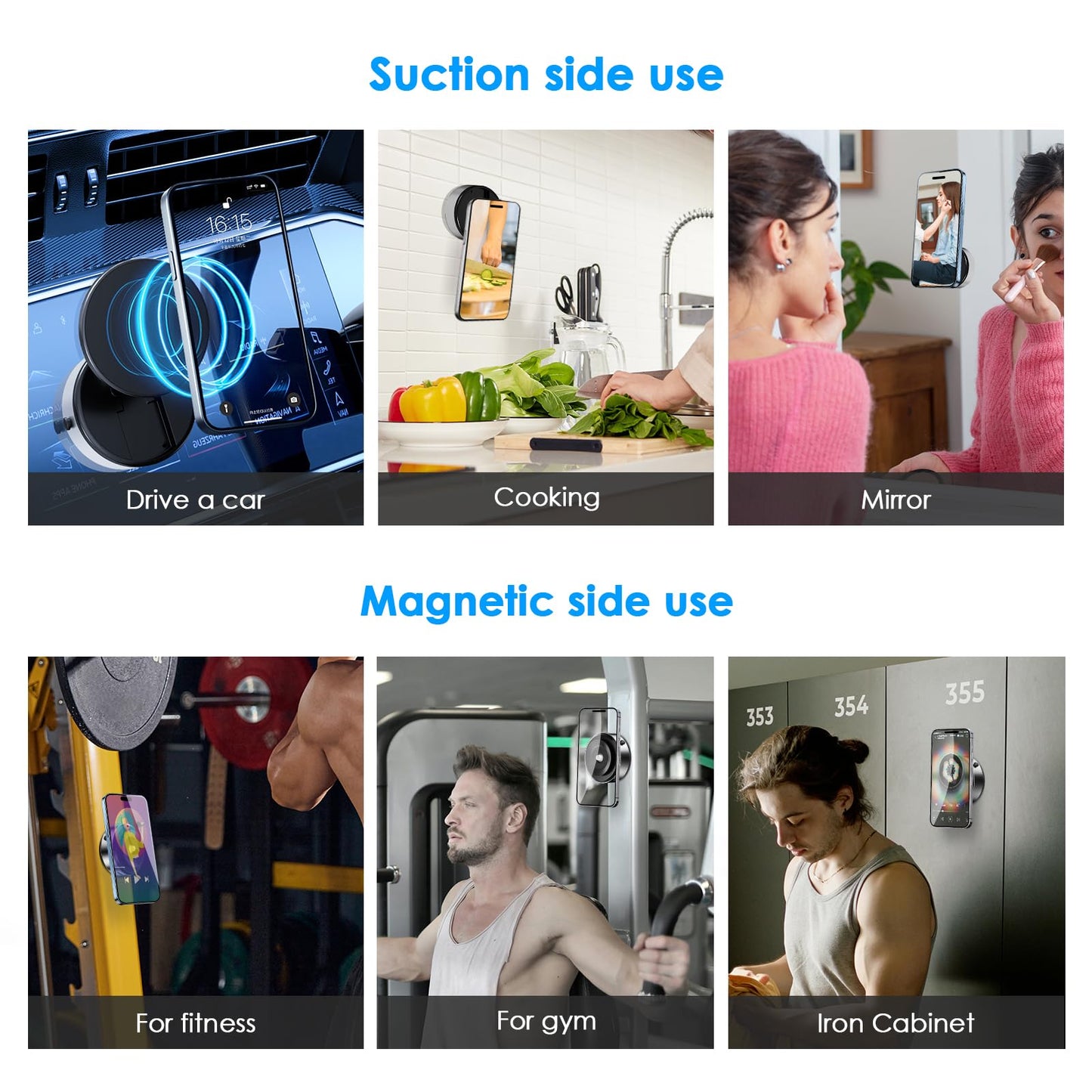 Magnetic Suction Car Phone Mount