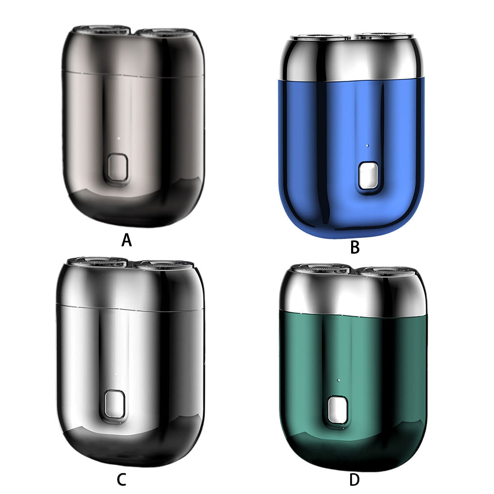 Mini Shavers for Men, Washable Double Head