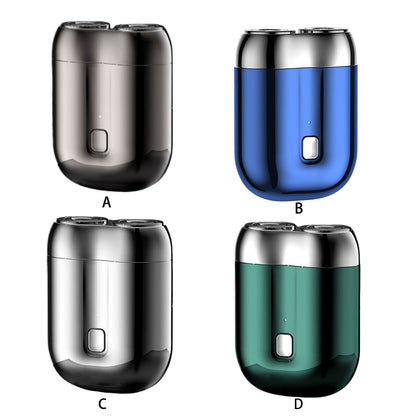 Mini Shavers for Men, Washable Double Head