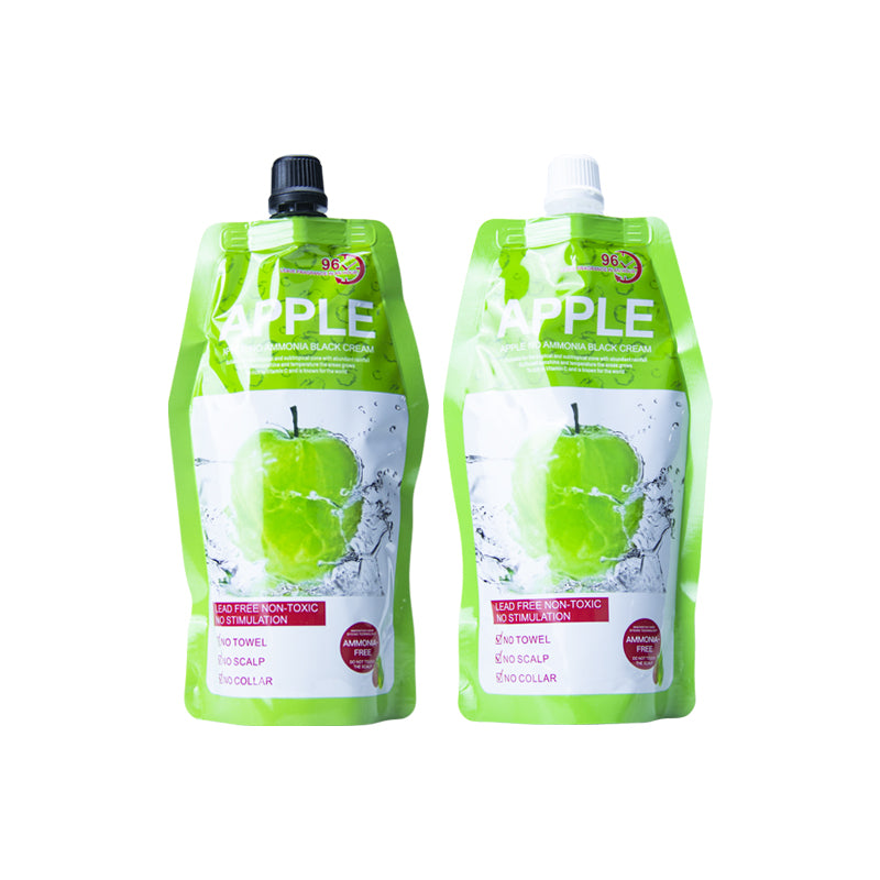 Natural Hair Color Apple Cream