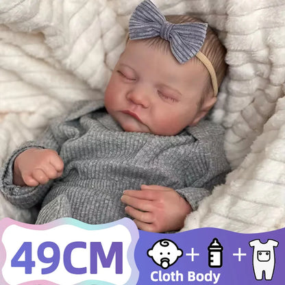 Realistic Sleeping Reborn Doll  Newborn Touch