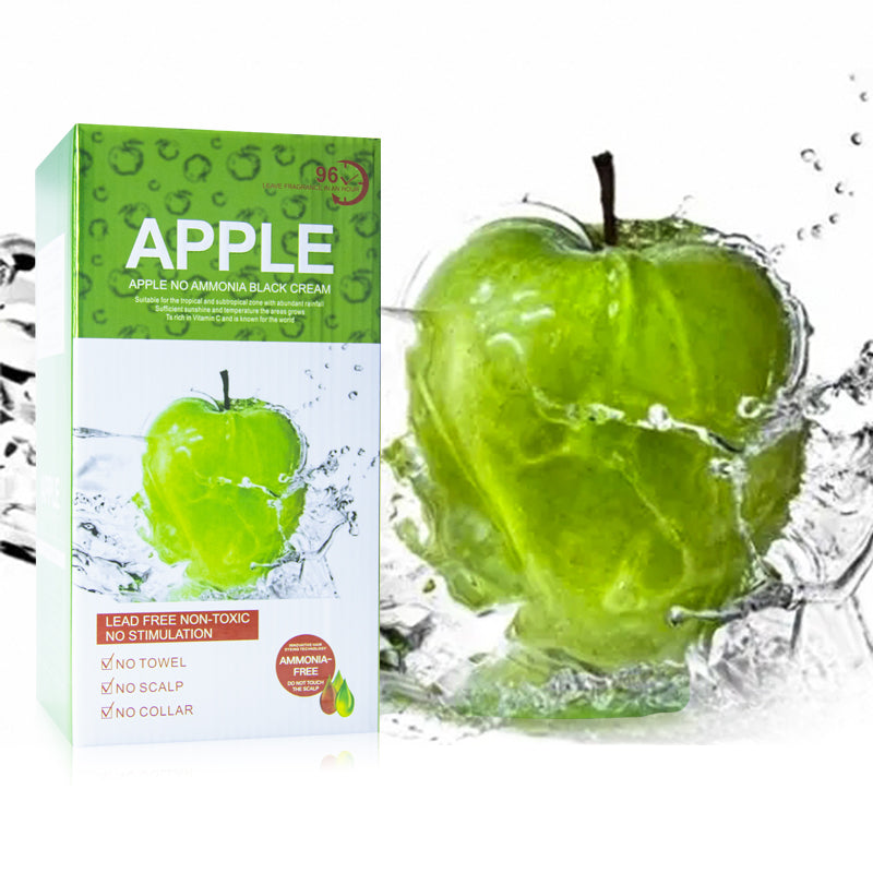 Natural Hair Color Apple Cream