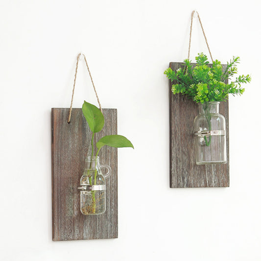 Wall Mount Decoration Piece With Jar