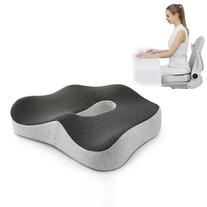 Memory Foam Seat & Lumbar Support Cushion